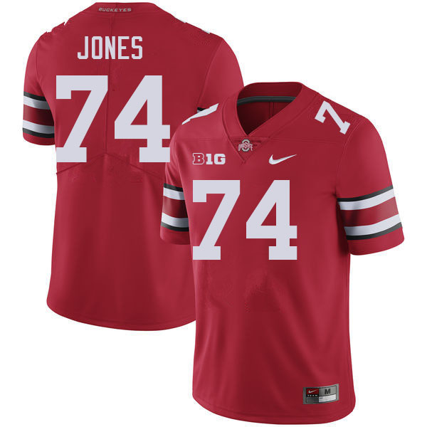 Jamarco Jones Ohio State Buckeyes Jersey College Football Uniforms-Red